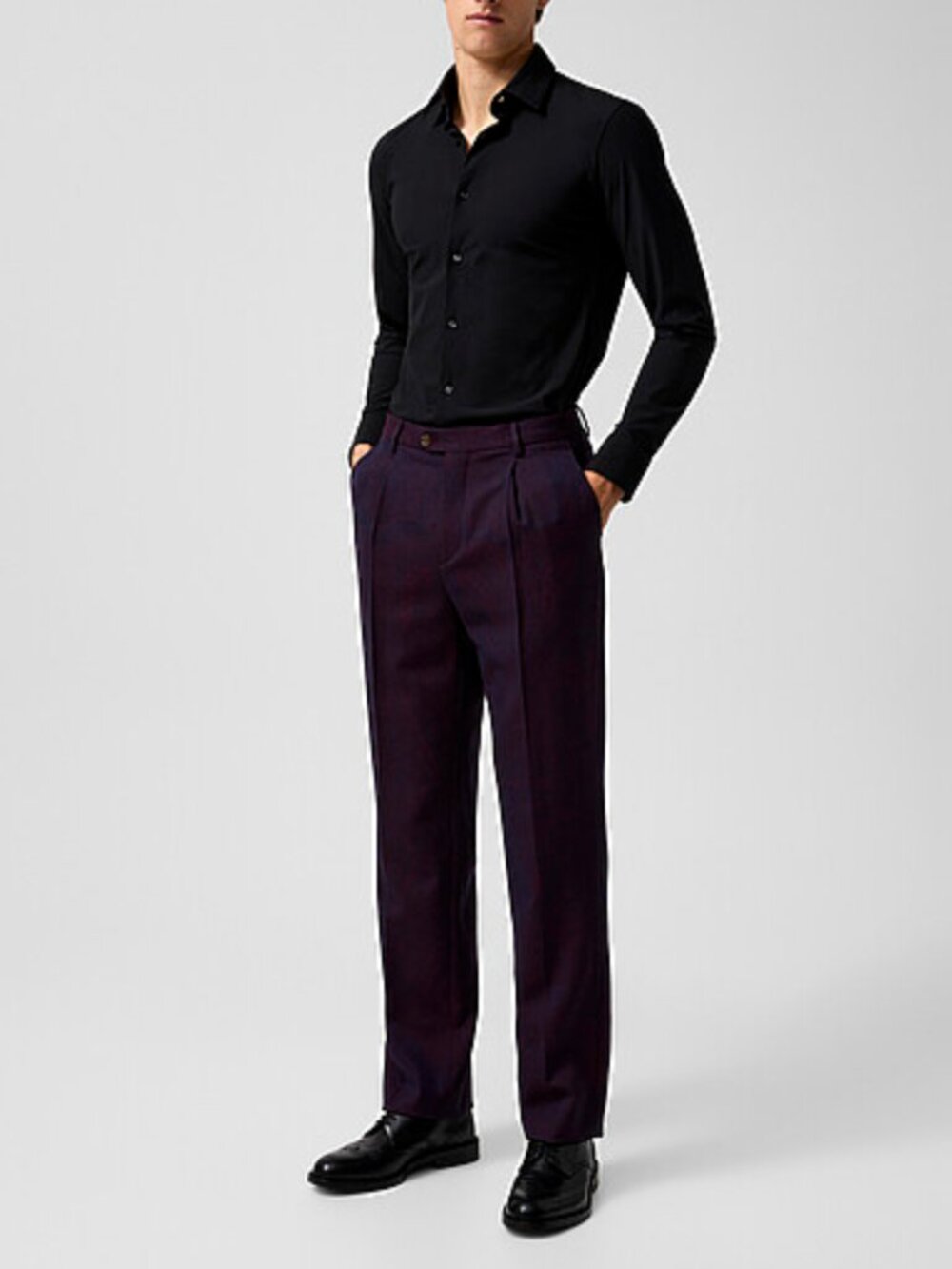 BNWT AW25 ETRO PURPLE PAISLEY PANTS 48